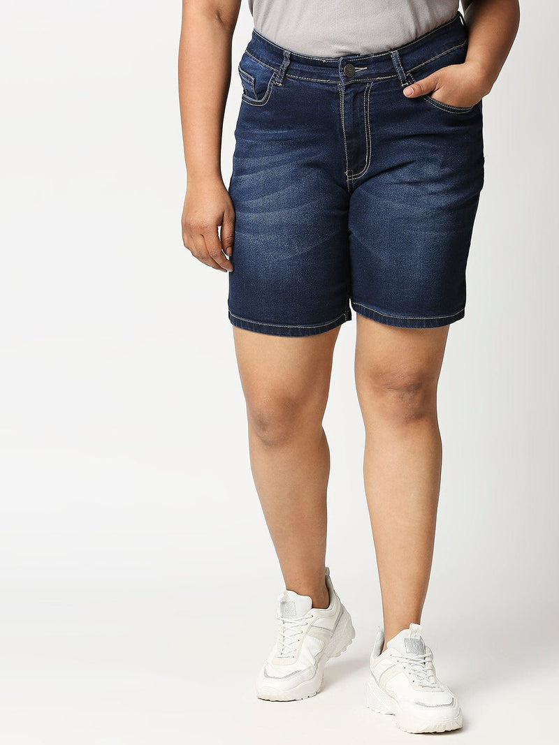 Country Market White Denim Overall Shorts FINAL SALE – Pink Lily
