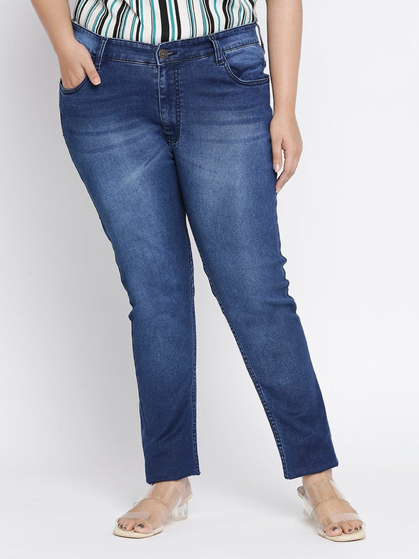 Buy Navy blue Jeans & Jeggings for Women by Blum Denim Online | Ajio.com