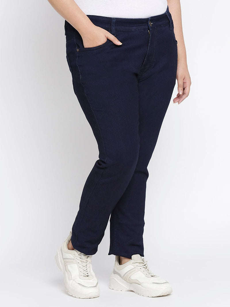 Buy KA Fashion Grey & Dark Blue Denim Solid Upper Waist Jeans for Women  (KA_007_Grey_&_Dark_Blue) at Amazon.in
